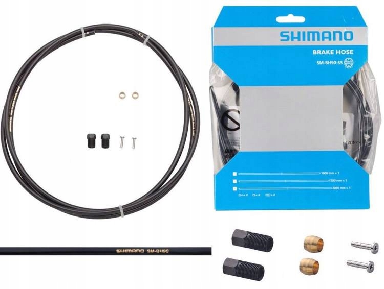 Hydraulická hadice Shimano Sm BH90 Ss Deore 1700 mm koncovky Box