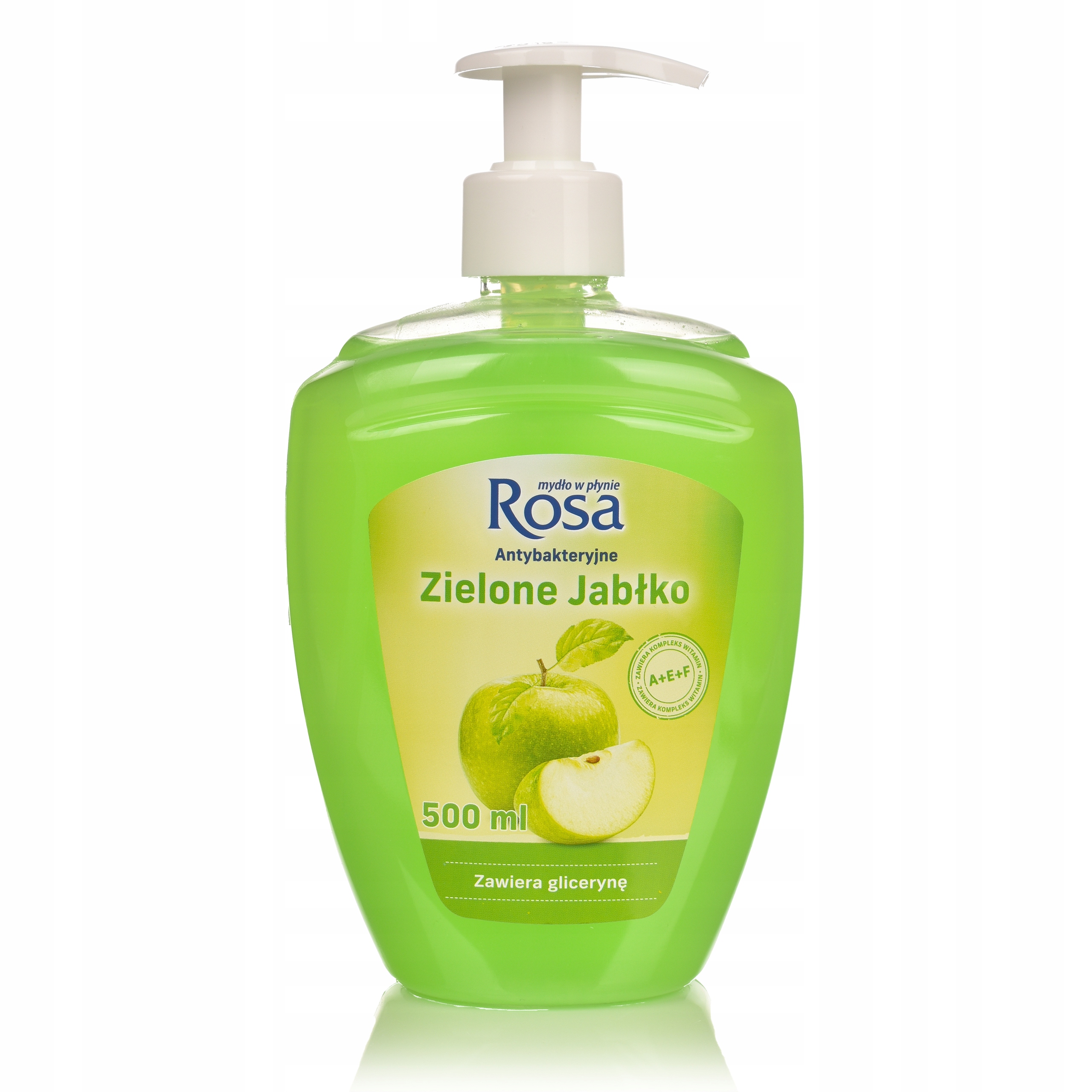 

Rosa Zielone Jabłko mydło z pompką 500 ml