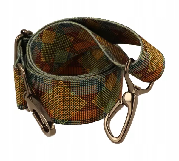 Pasek do torebki GEOMETRIC DARK 40mm ZEPNIJ Marka ZEPNIJ