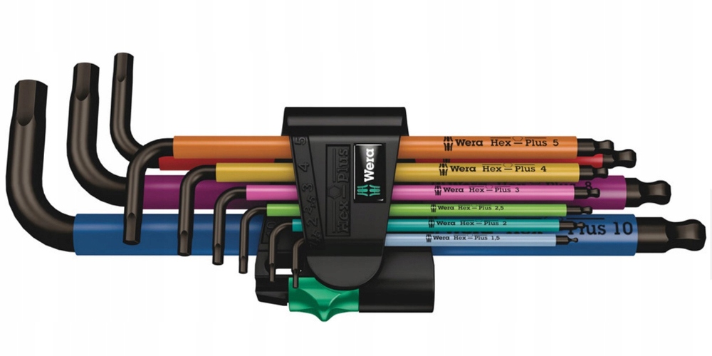 

Wera 022089 Hex-Plus Multicolour Zestaw kluczy imb