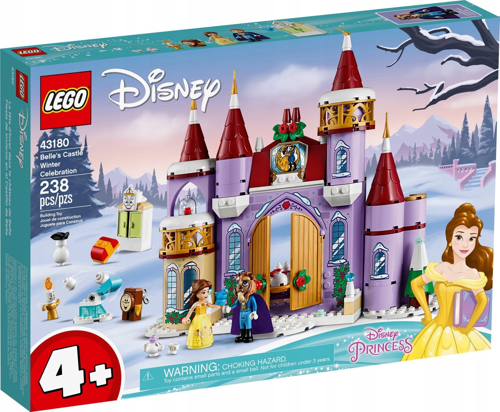 Lego Disney 43180 Zimní svátek na zámku Bella Nové