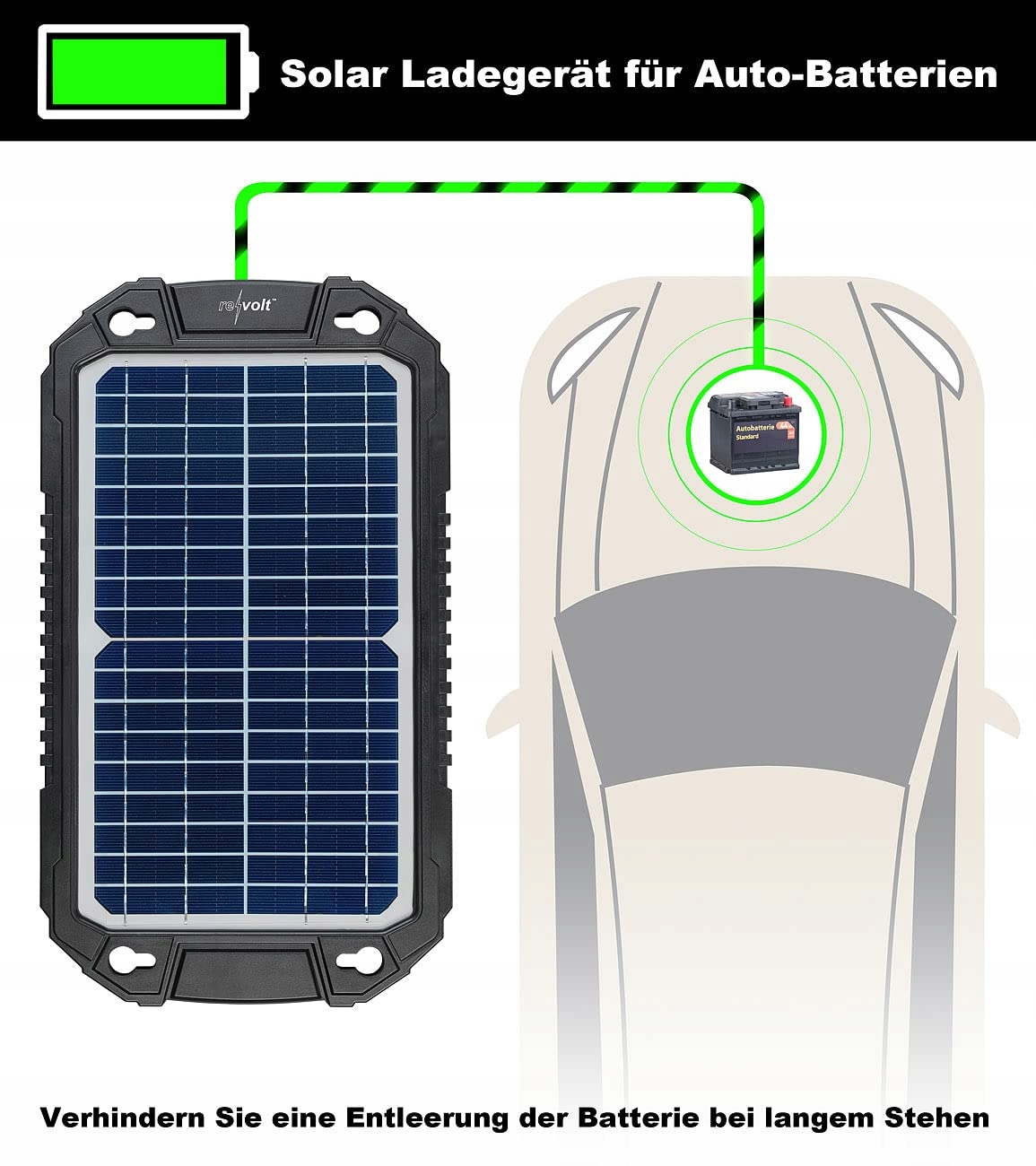 revolt Samochodowa ładowarka solarna 10 W — miniatura 6