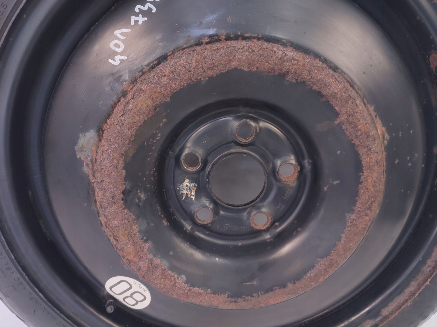 KOŁO DOJAZDOWE DOJAZDÓWKA 17'' TOYOTA AVENSIS T25 125/70/17 5X114,3 Producent części Toyota OE