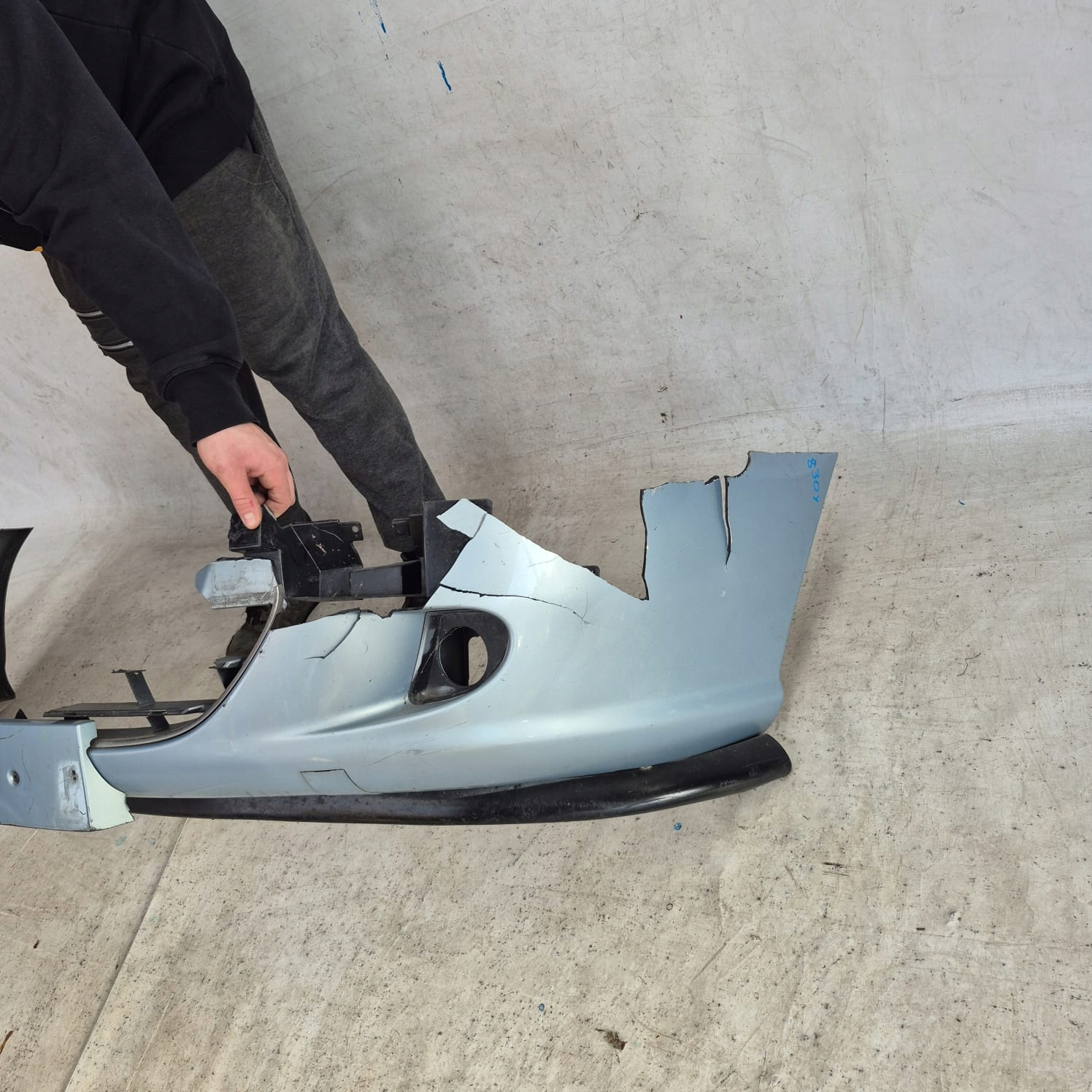 PEUGEOT 406 COUPE LIFT 00-04 bumper front front MOCNO damaged