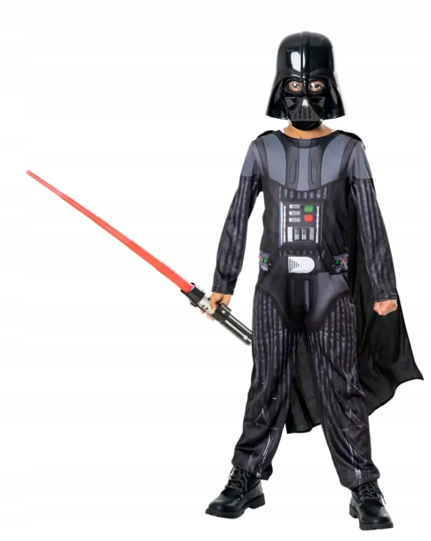 Strój Dziecięcy Darth Vader Wader Gwiezdne Wojny Star Wars Lord 7-8 Lat