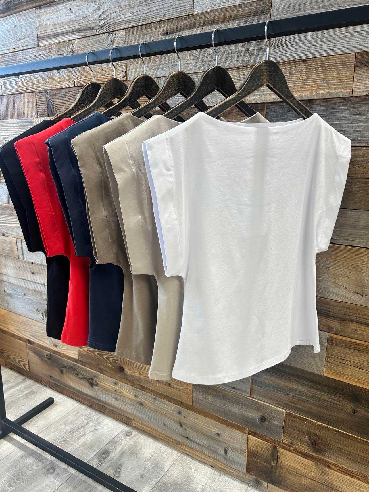 By O La La! Halenka Netopýr Bílá L 40