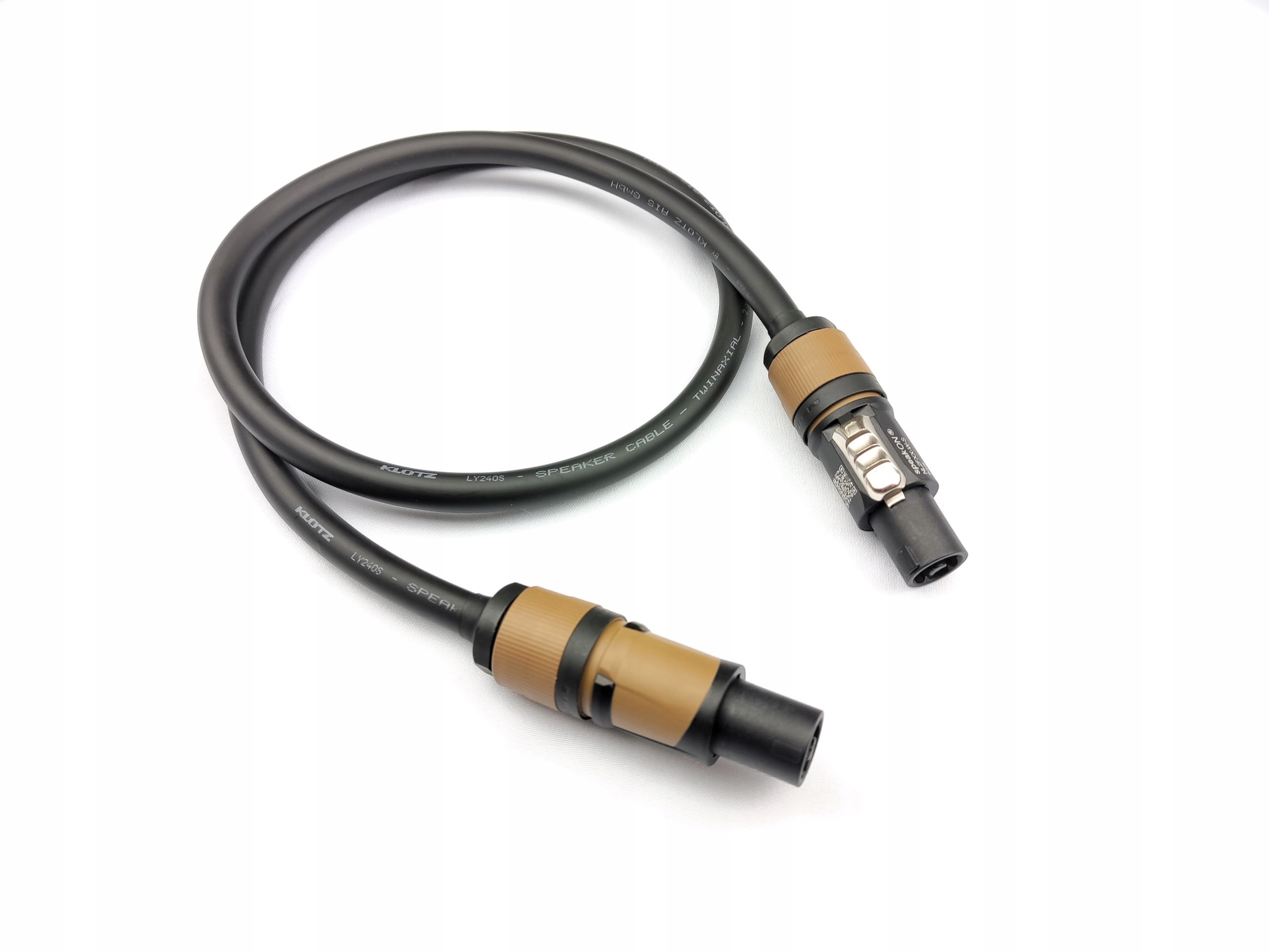 Klotz kabel Przewód Speakon Neutrik 2x4mm 1m