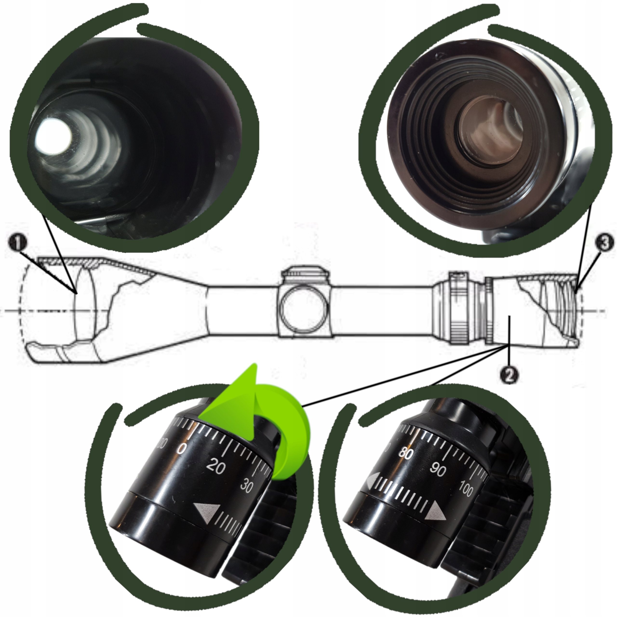 KARABIN SNAJPERKA AWP NA KULKI ASG + PISTOLET LASER + KULKI 800 szt. GRANAT Kod producenta AIR SOFT GUN REPLIKA IMITACJA