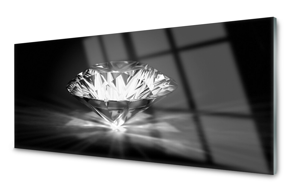 

Panel szklany do kuchni Diament Art 125x50