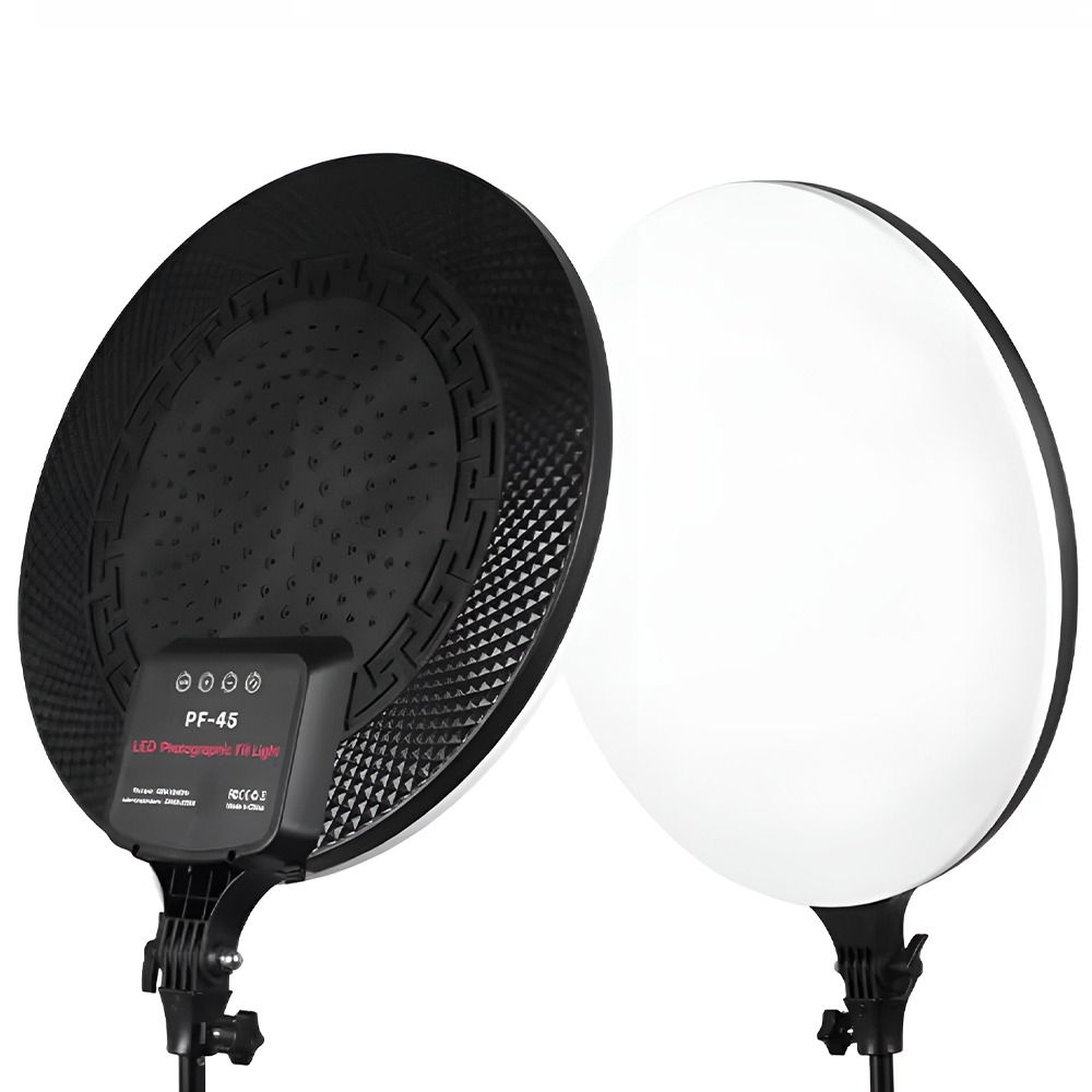 Lampa Pierścieniowa Led Duża 45cm z Pilotem Zdalnie Sterowana Zdjęcia Video