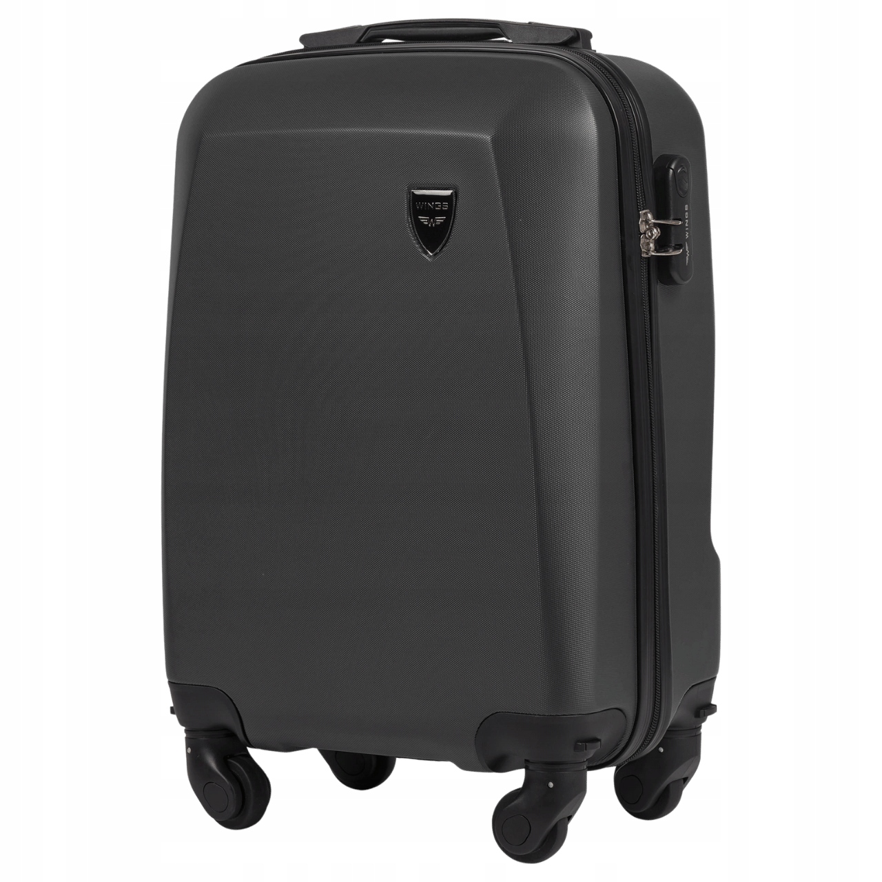 Malý kabinový kufr Cestovní příruční zavazadlo Wings Plover 18" Dark Grey