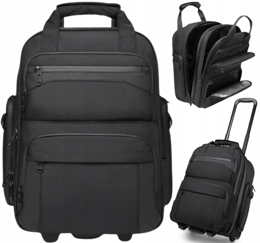 Kabinová Cestovní Taška Na Kolečka Taška Na Notebook Příruční Zavazadlo 2V1