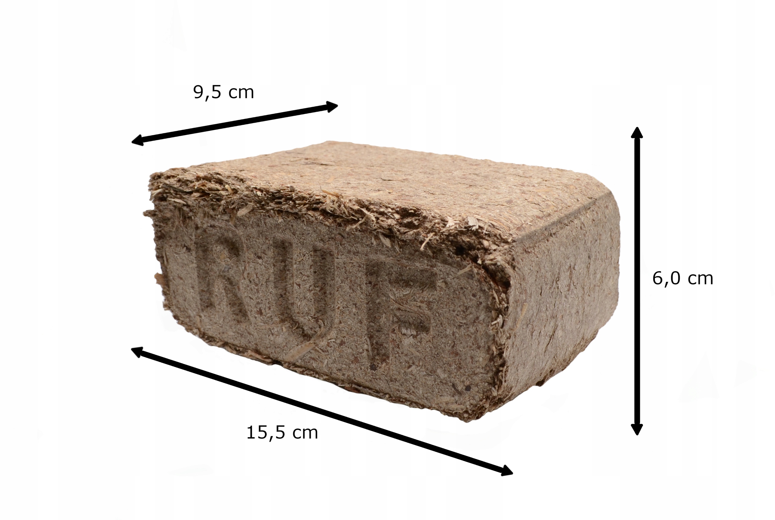 BRYKIET DRZEWNY PREMMIUM BUKOWY RUF kostki 960 kg Marka RD Stone