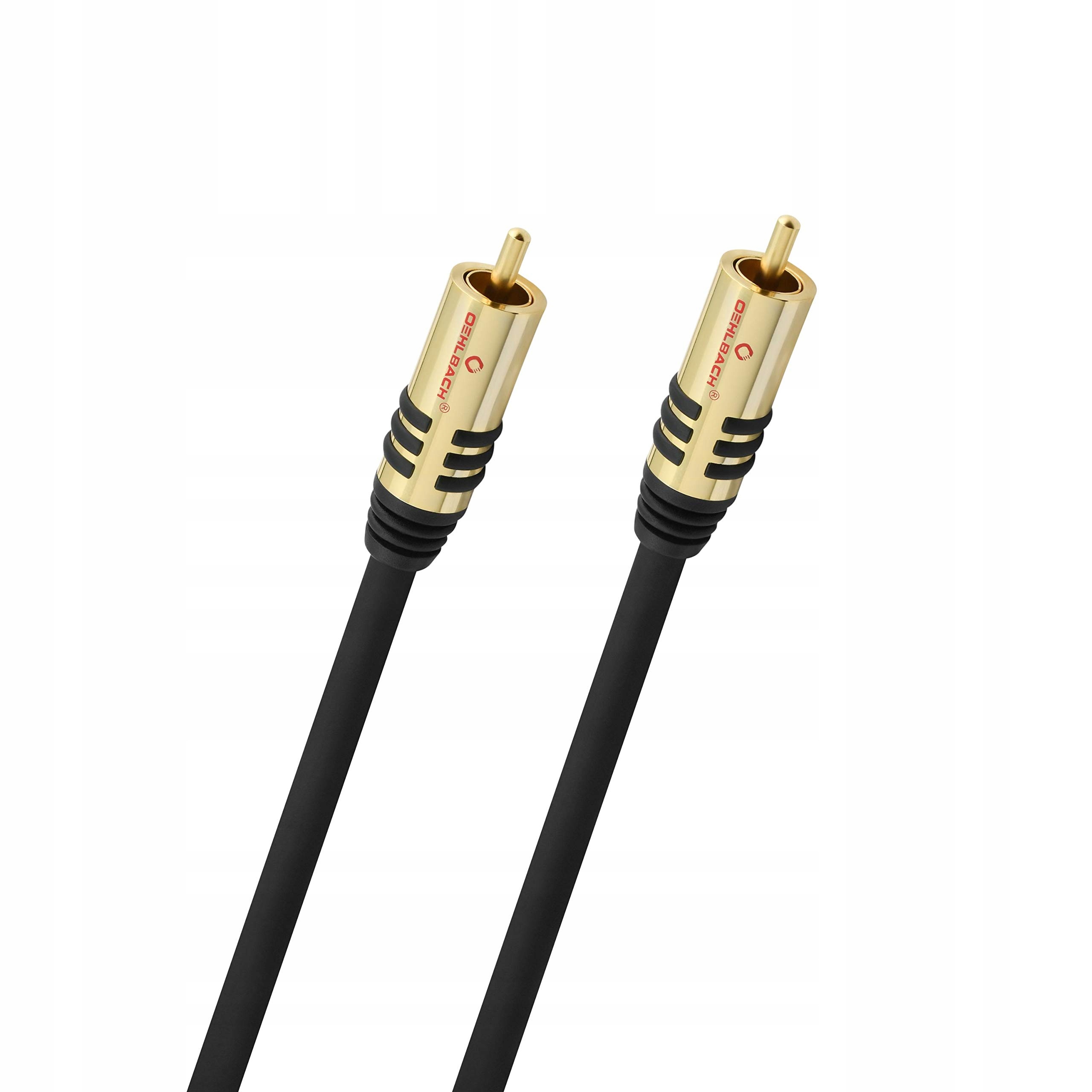 KABEL DO SUBWOOFERÓW OEHLBACH D1C21532 STANDARDOWY (RCA - RCA) 2 M