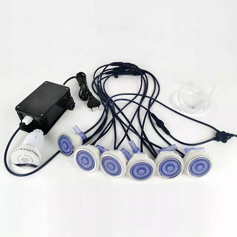 Osvetlenie Dýzy Air na jacuzi a Aeromasáž