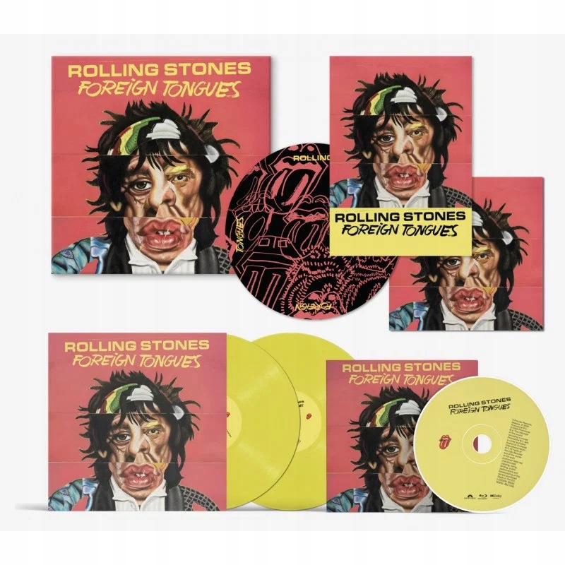 Rolling Stones Foreign Tongues (žlutý vinyl, boxset) 2LP Blu-ray