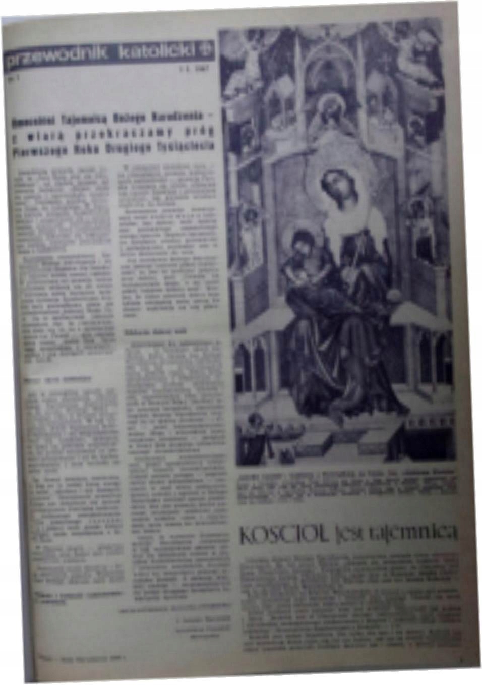 Przewodnik Katolicki nr 1-52/1967 Numer czasopisma 1