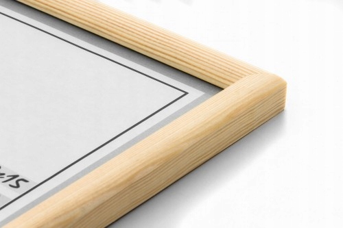 

Rama z drewna surowego 40x60 sur G -wałek-