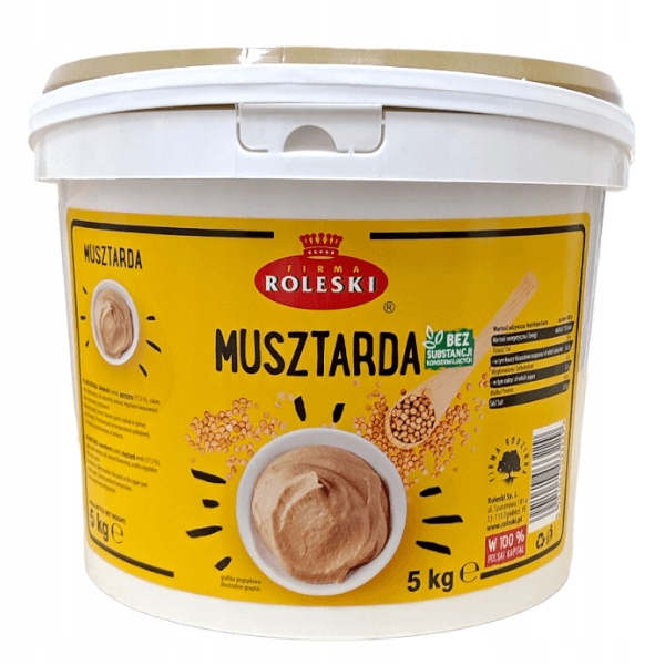 Levně 1x 5 kg Roleski Hořčice jemná