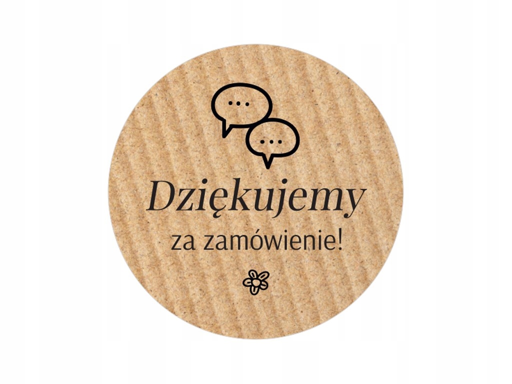 

Okrągłę Naklejki Dziękujemy Za Zamówienie!