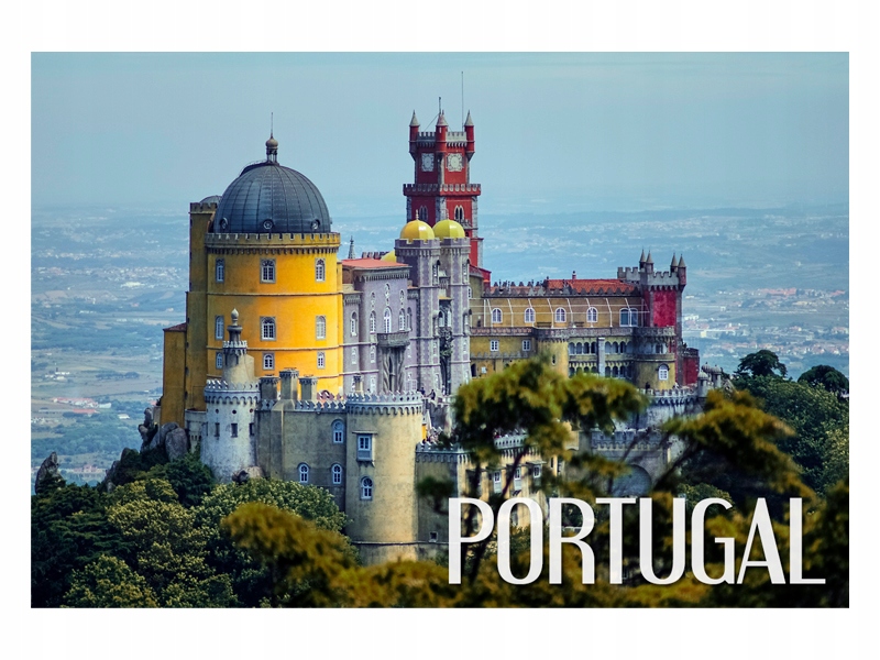 

Portugalia Sintra Pałac Magnes na lodówkę