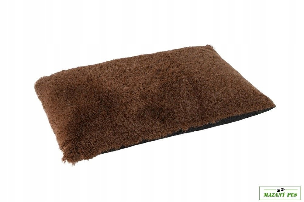 Levně O´lala Pets polštář Dara hnědý rozměry 80x60 cm