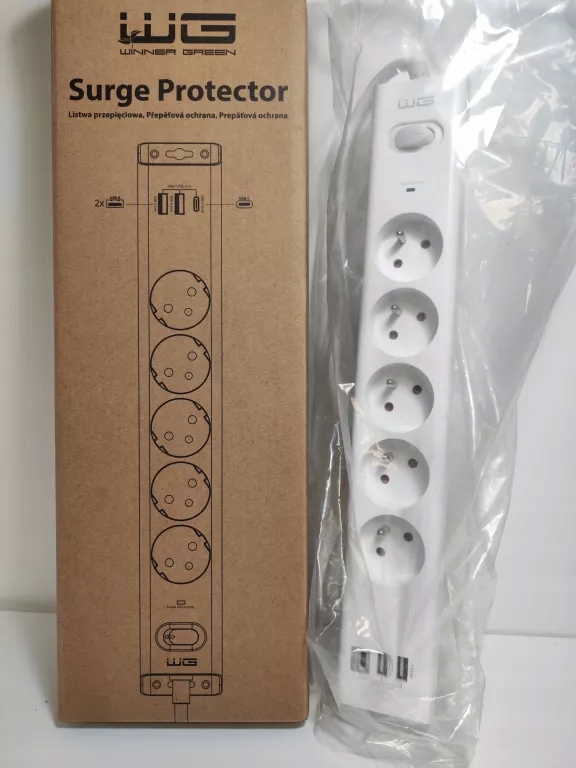 Winner Group Přepěťová ochrana, 5 slotů 2xA 1xC