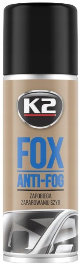 K2 Fox Anti-fog antypara zapobiega parowaniu szyb 150 ml