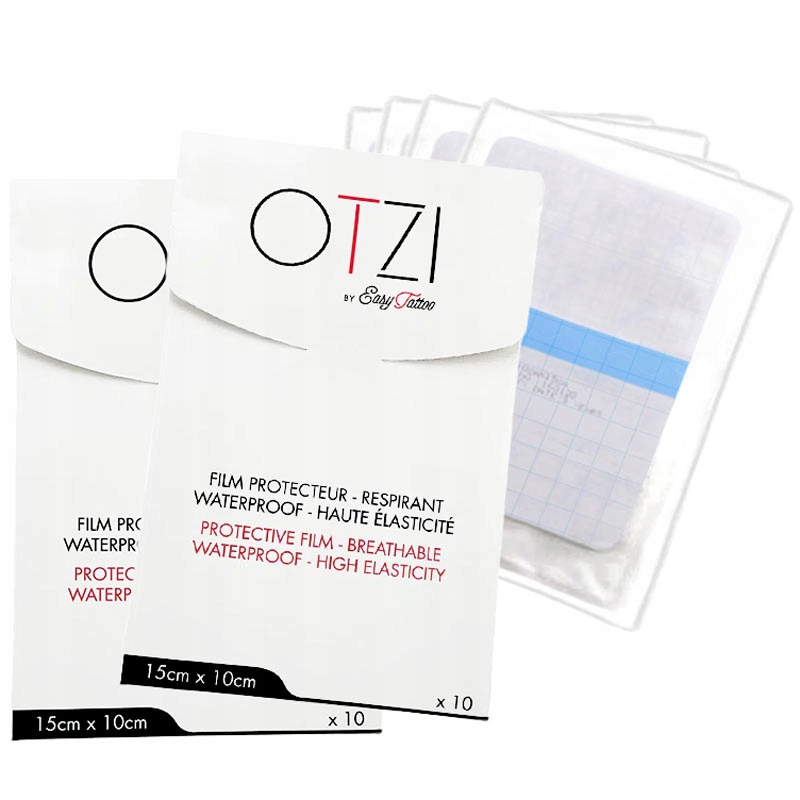 Fólie na tetování Easy Tattoo Protect 10 listů