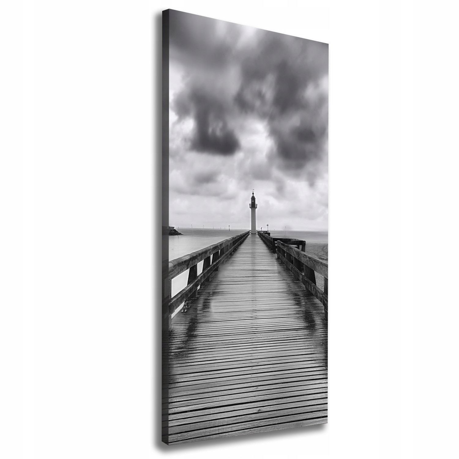 

Foto obraz na płótnie Latarnia morska 50x125 cm