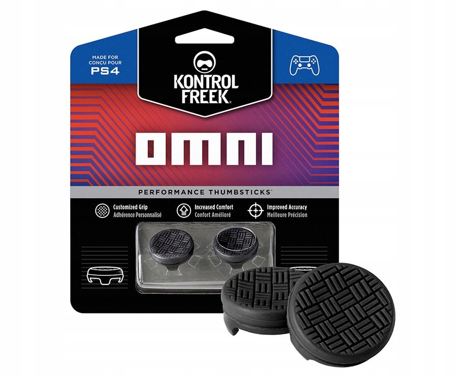 Nakładki gumki KontrolFreek Omni Black pada PS4