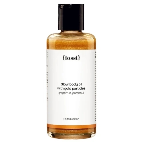 iossi Glow body oil Rozjasňující tělový olej se zlatými částečkami