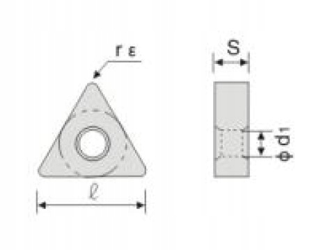 Płytka do toczenia TCMT110204-HMP TG1225 IRON ROOT Marka inny