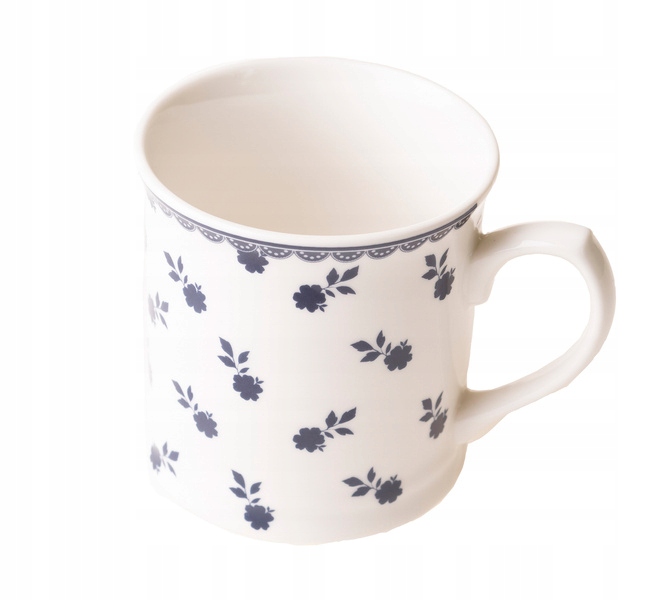 

Kwiatowy kubek porcelanowy Dakls 400 ml