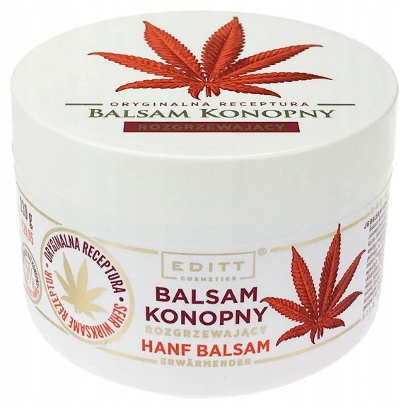 

Balsam Maść Konopna Rozgrzewająca mięśnie Editt