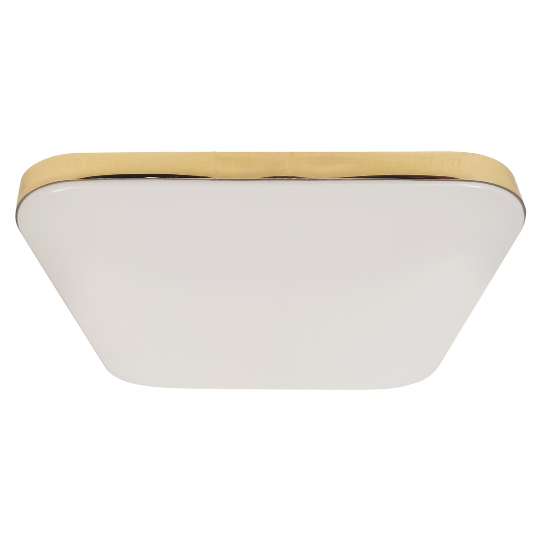 LAMPA SUFITOWA LED ZŁOTY PLAFON ŁAZIENKOWY GLAMOUR ELEGANCKI NOWOCZESNY 17W