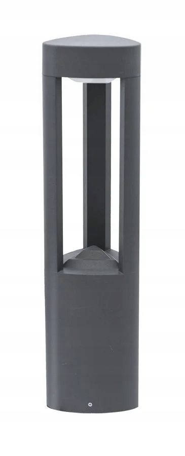 Vonkajší osvetľovací stĺpik tmavosivý moderný 50 cm IP54 Su-ma