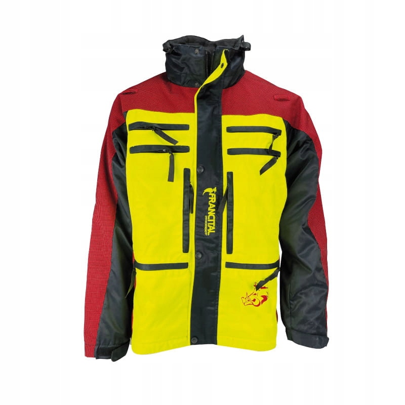 Protiprůrazová bunda Cerbere červená 4XL