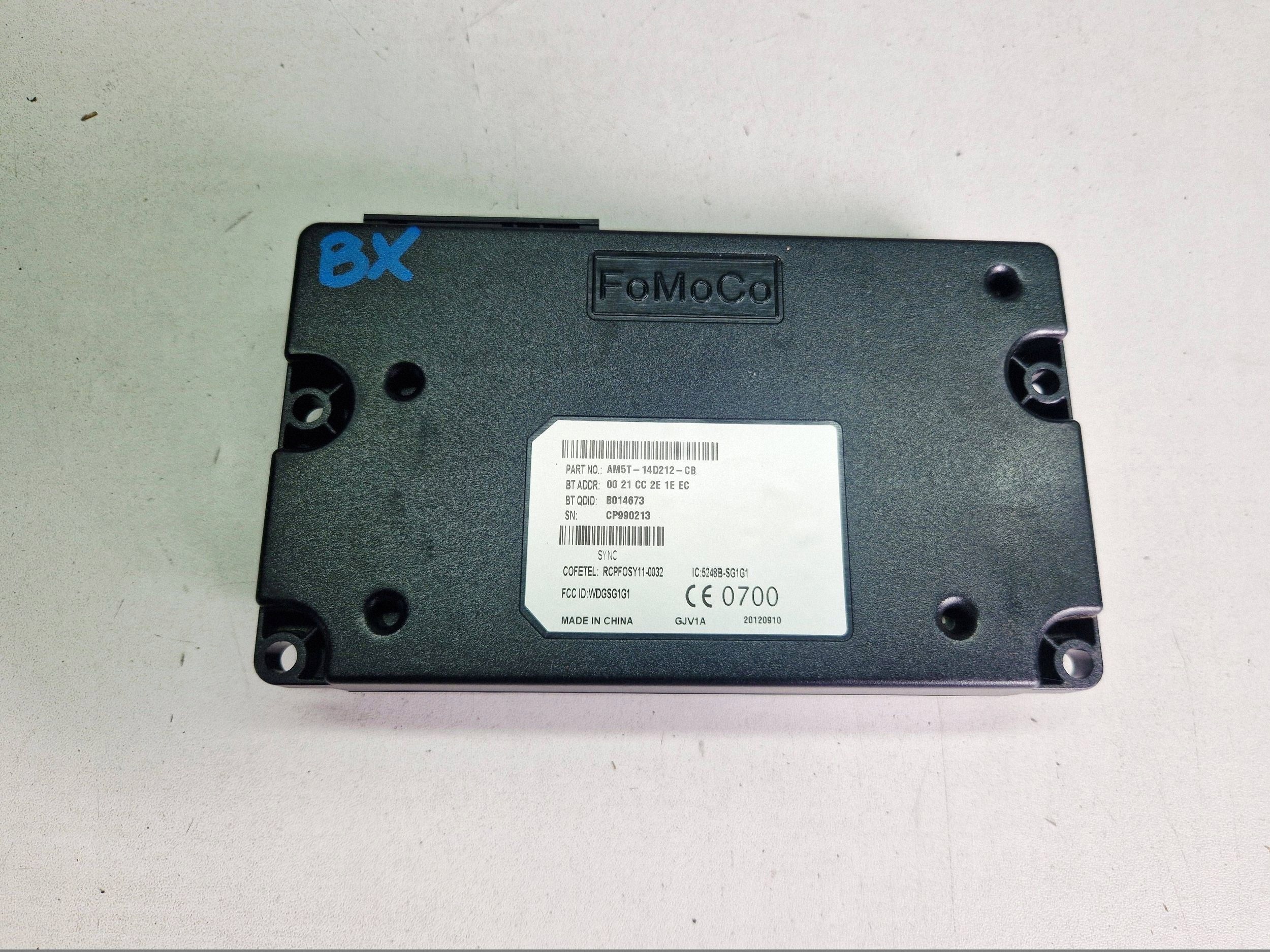 module Bluetooth Ford B-MAX AM5T14D212CB