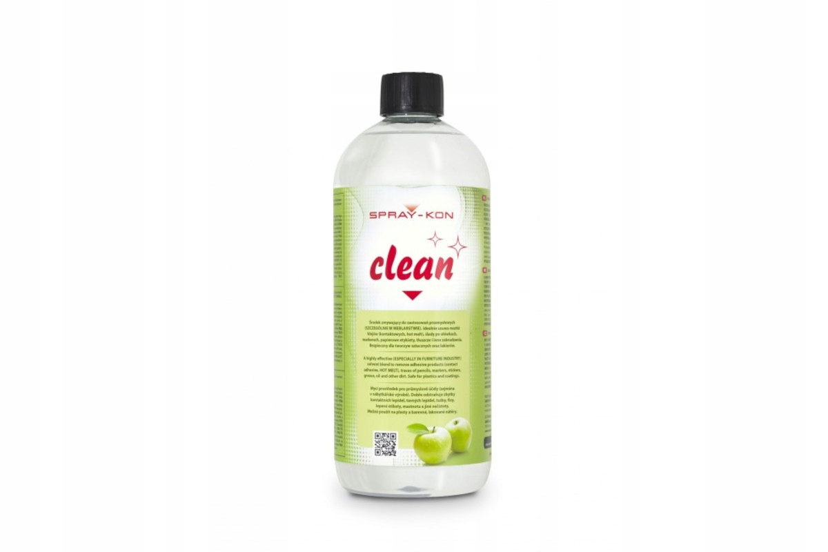 

Spray-kon Clean zmywacz czyścik do Pcv 1L jabłkowy