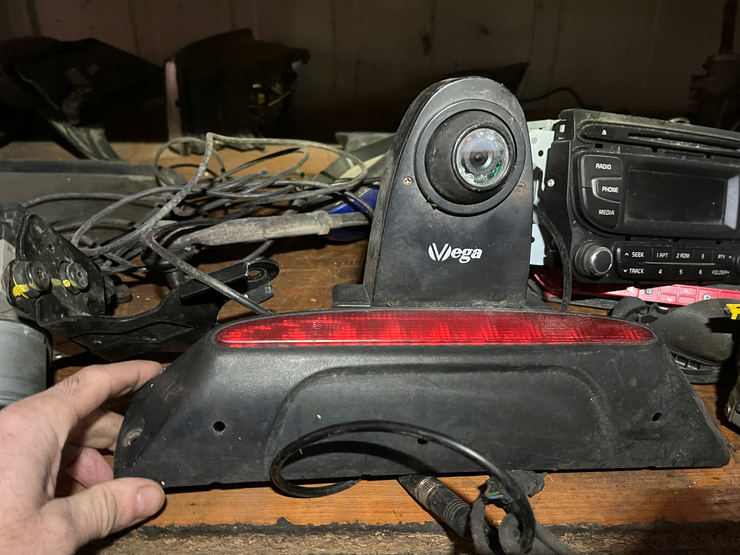 KAMERA COFANIA IVECO DAILY 01-06 ROK ŚWIATŁO STOP VEGA
