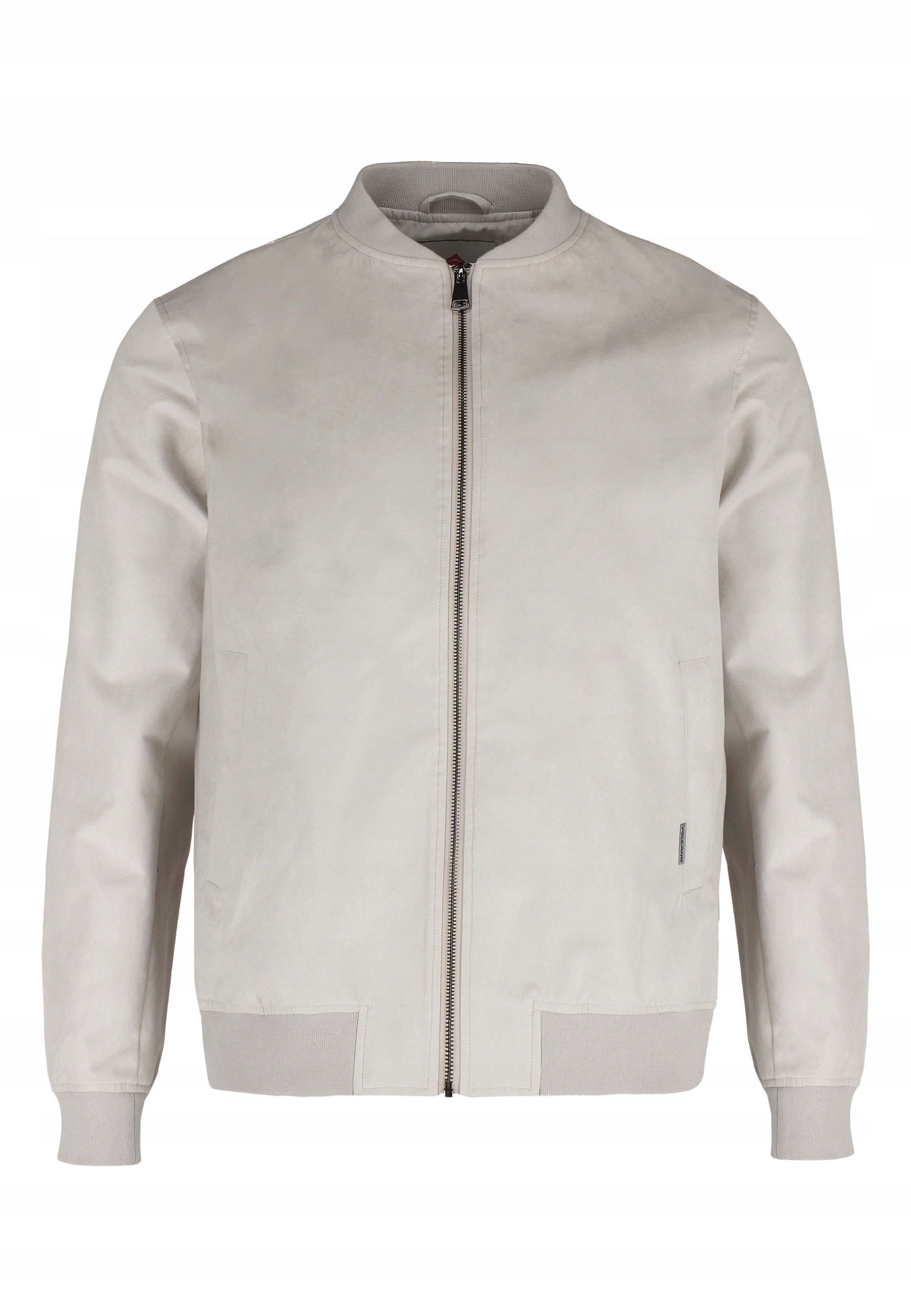 Pánská Bunda Bomber Semišová Krémová Volcano J-samos XXL