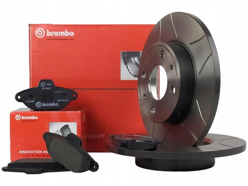 

Brembo Max Tarcze Klocki Przód Fiat Cinquecento
