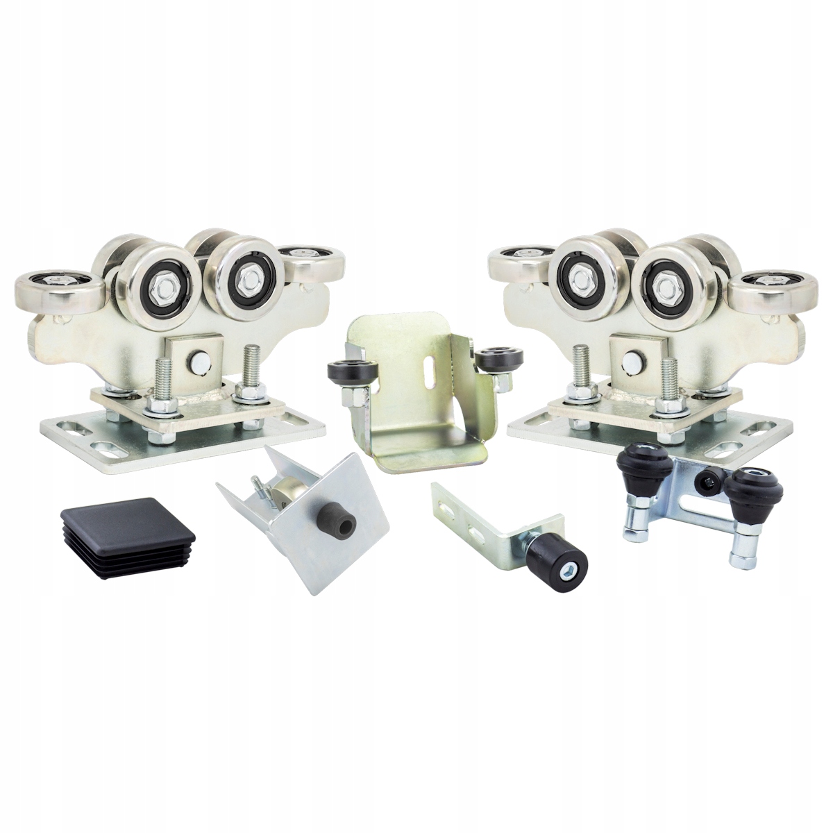 Vozík s valčekmi, sada pre posuvnú bránu 80X80, 6 kolies, spod-210 mm