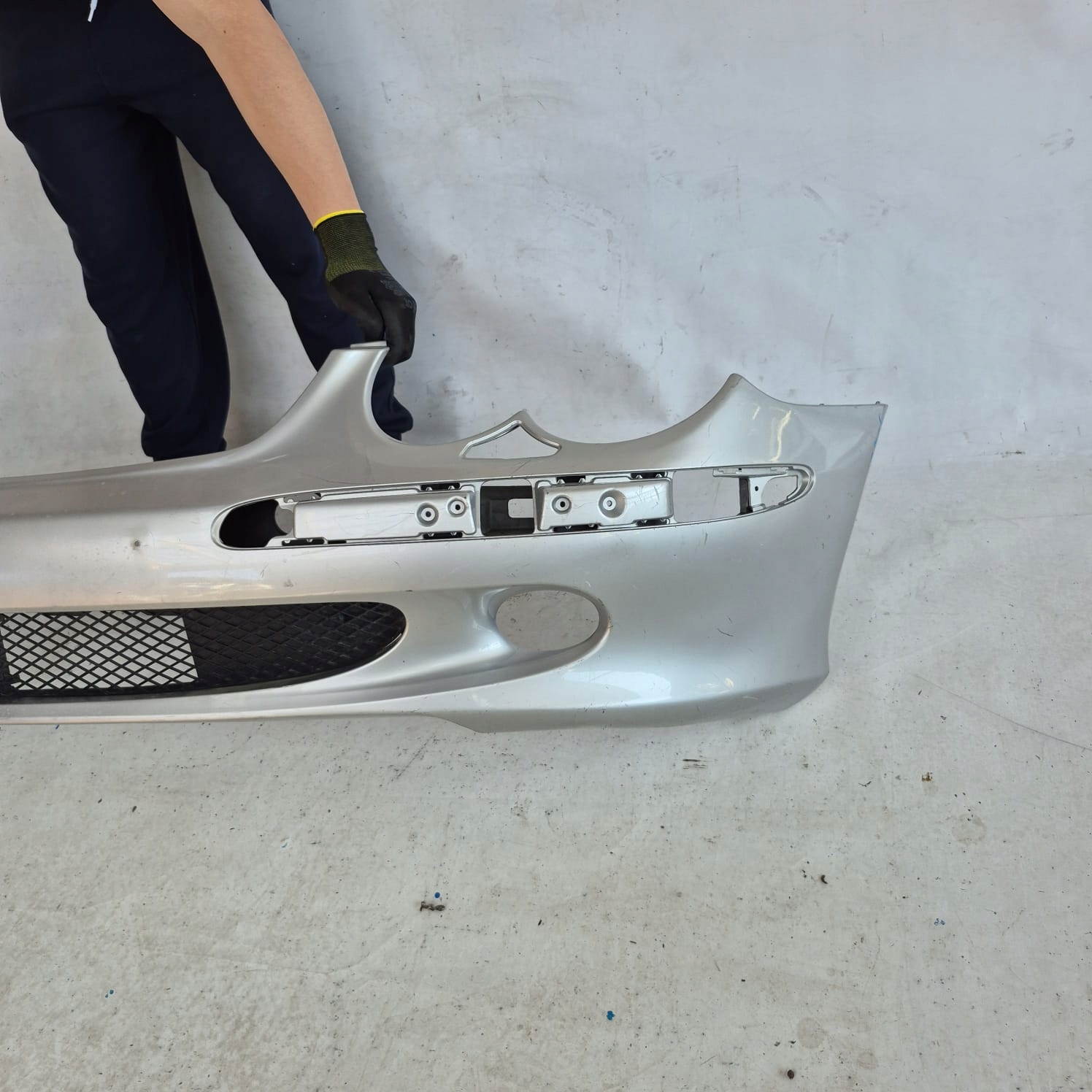 MERCEDES SL V 5 R230 01-06 bumper front front washer
