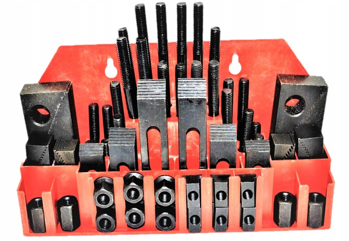 

Zestaw Łap Płytek Dociskowych Mocujących M12/14