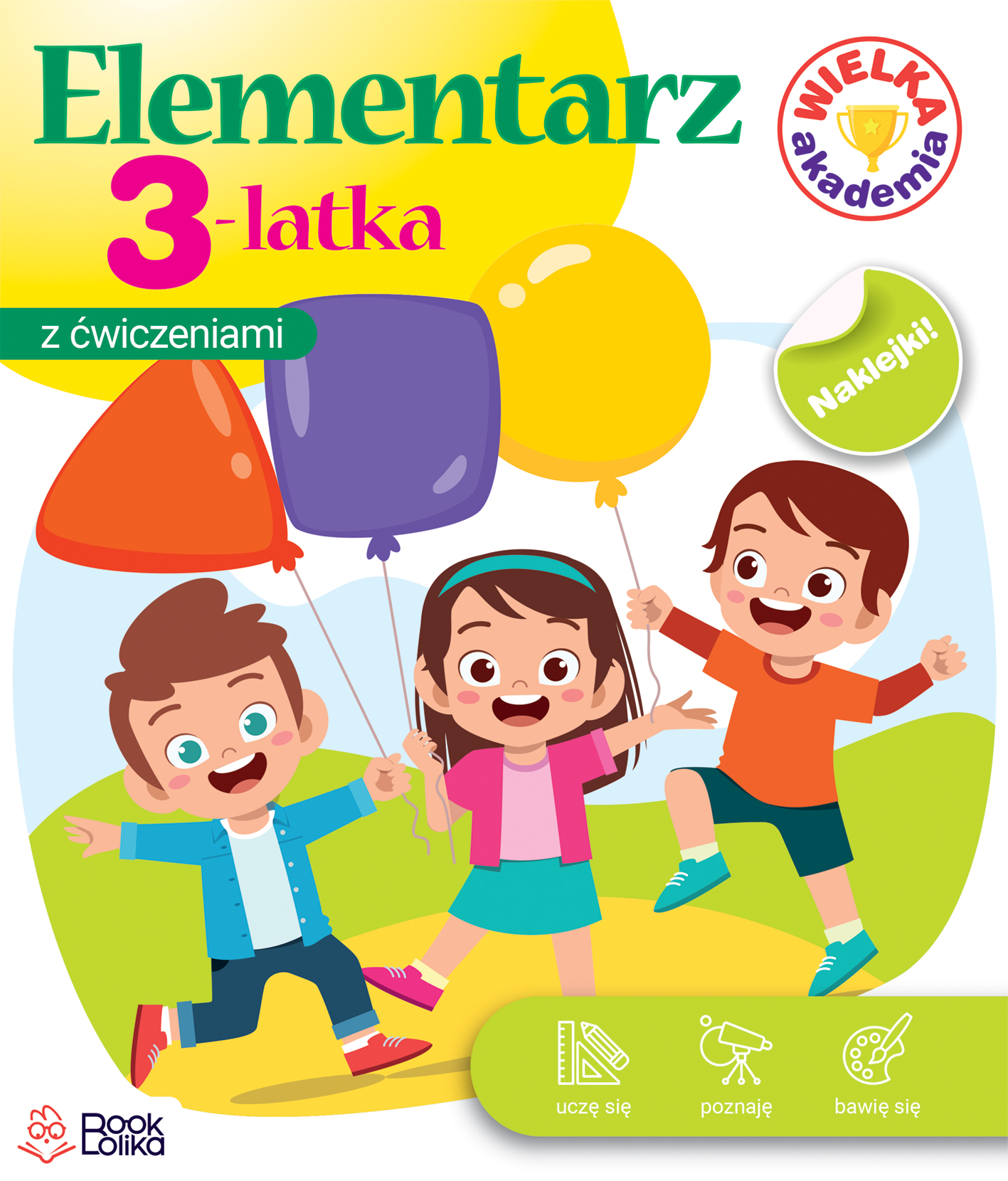 Elementarz 3-latka Wielka Akademia z Ćwiczeniami