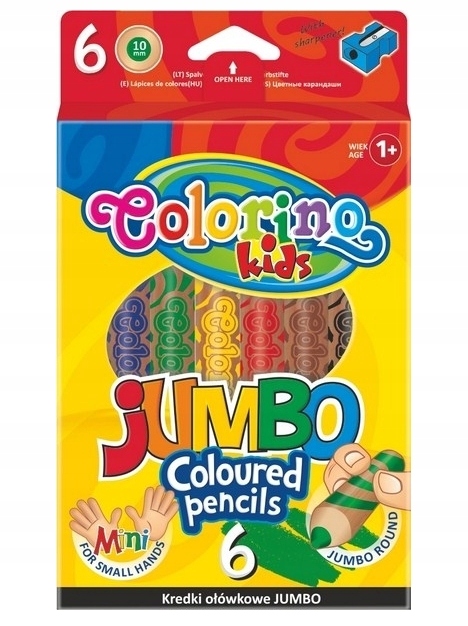 

Kredki ołówkowe Colorino Jumbo, tem