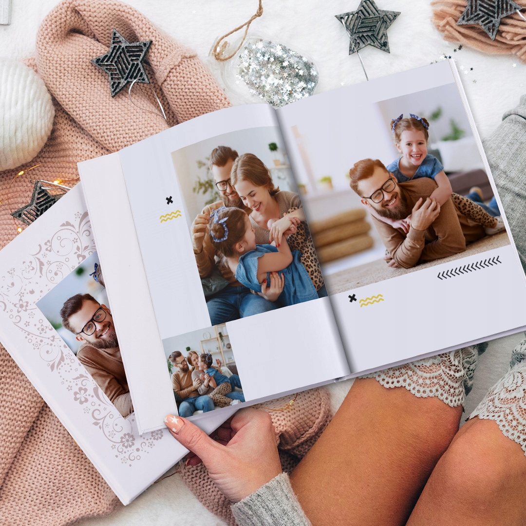 Foto-książka, Fotoalbum - A4 pion 120 stron Strony miękkie