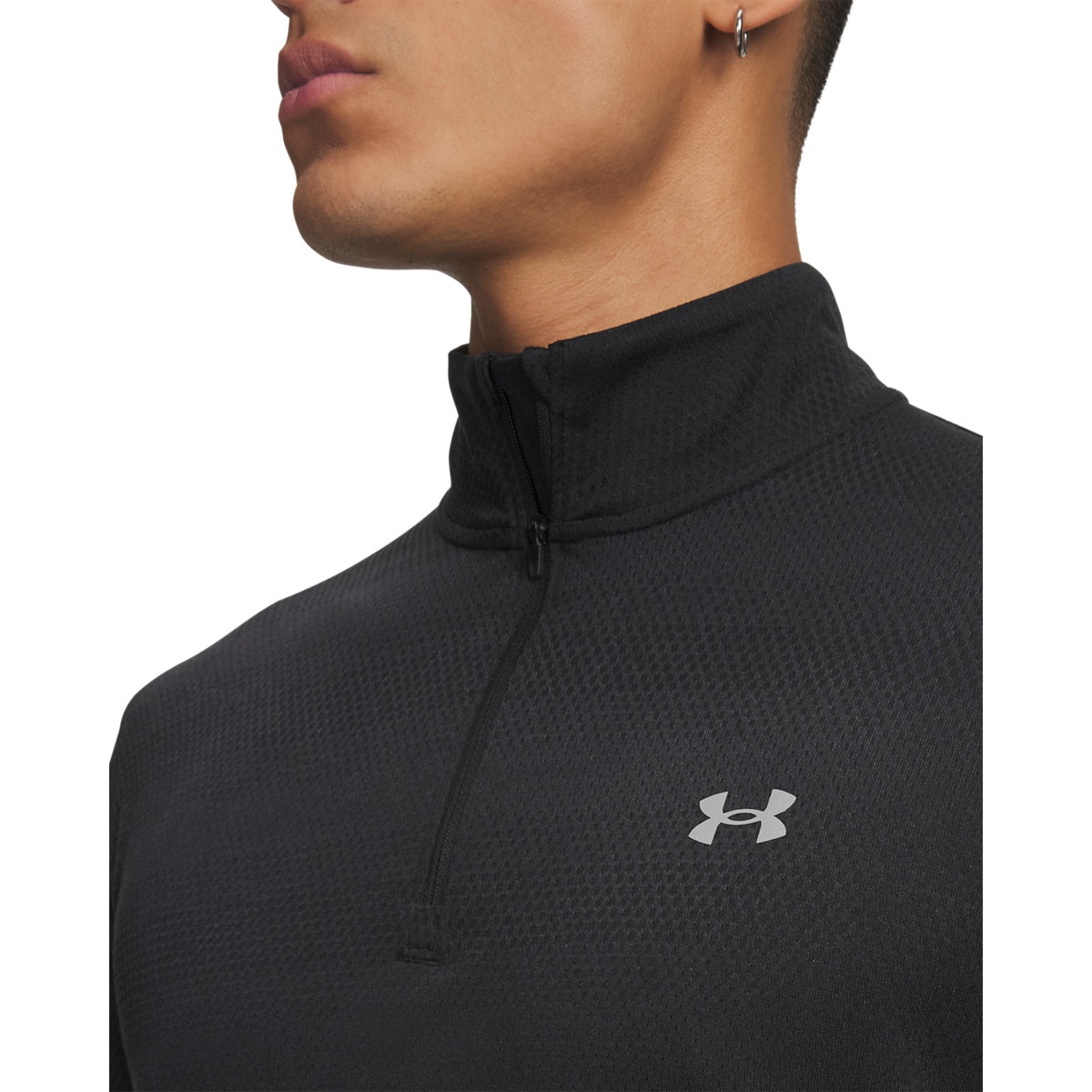 Under Armour Pánské tričko Under Armour Ua Velociti 1/4 Zip-BLK